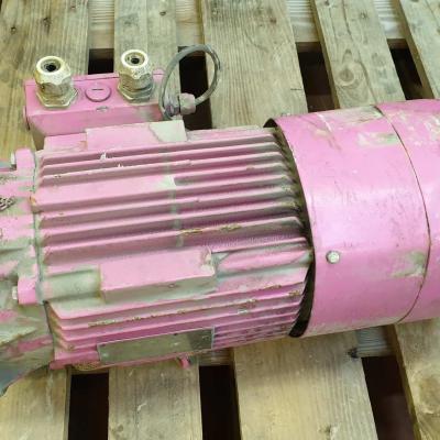Motor mit Sonderfarbe